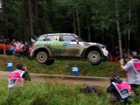 Rally Finland: Proof that cars can fly