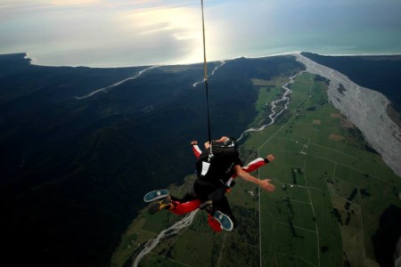 Skydiving Franz Josef