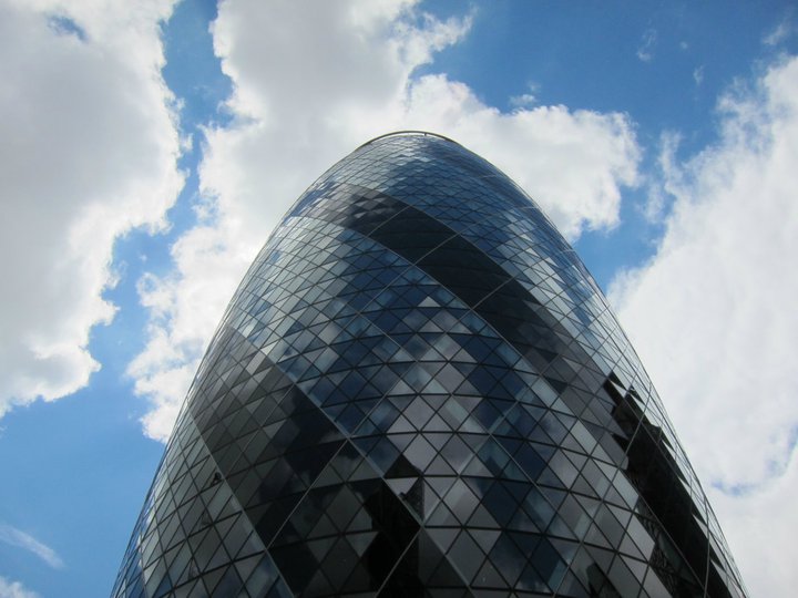 30 St Mary's Axe, London - also known as The Gherkin