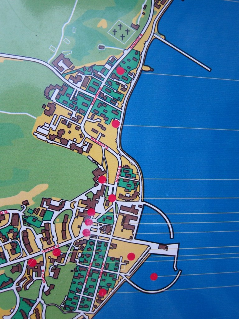 Neringa map