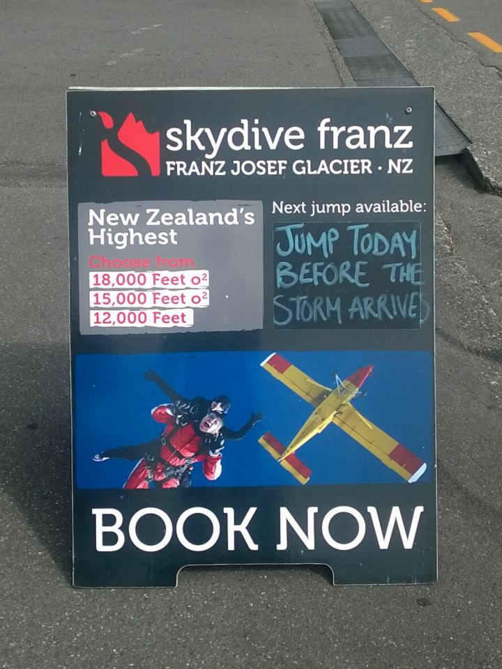 Skydiving