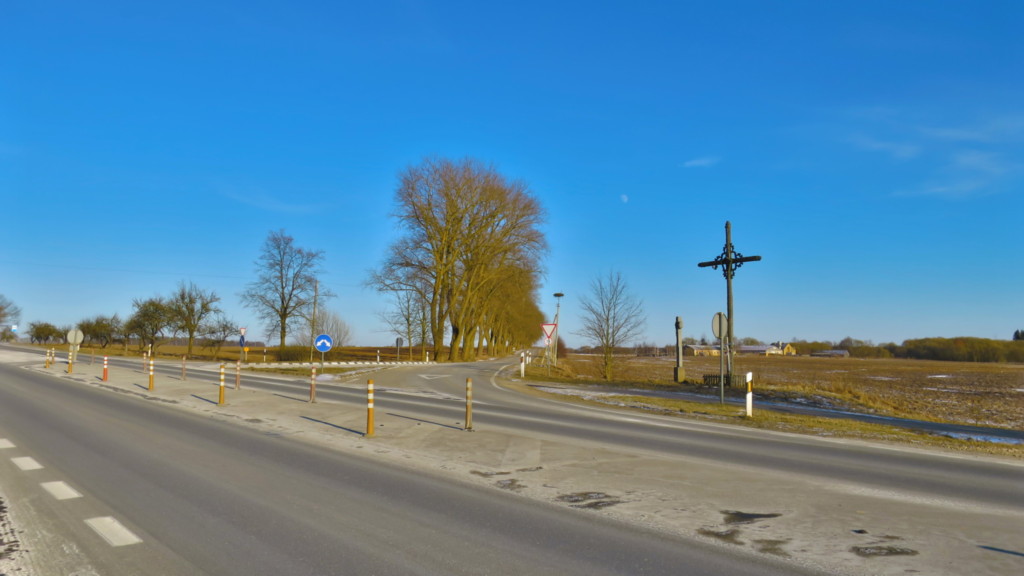 Hill of Crosses location Hill of Crosses location