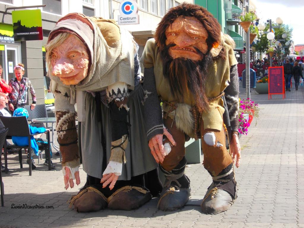 Iceland Reykjavik street trolls 3